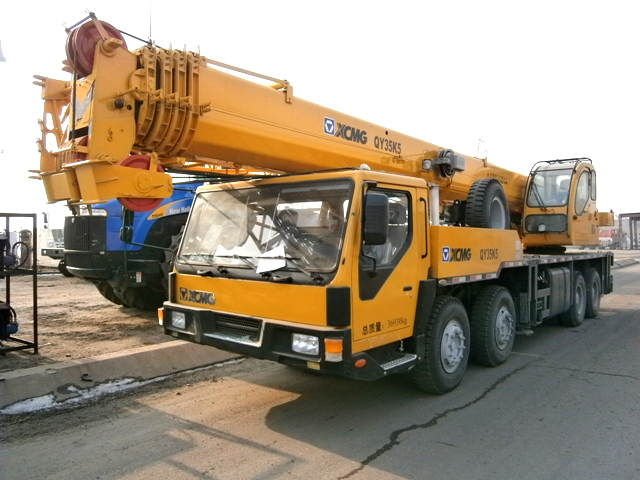 фото автокран 35 тонн в аренду