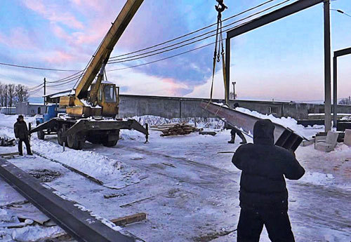 фото погрузка и разгрузка металла автокраном